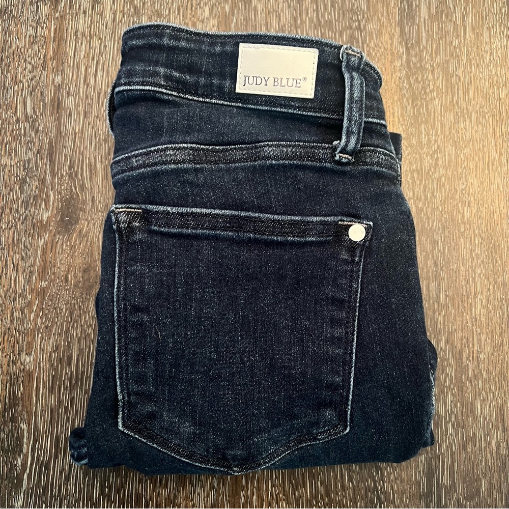 Judy Blue Skinny Fit Dark Wash Blue Jeans Size 5/27